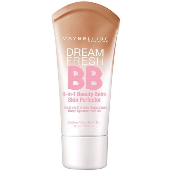 Maybelline Dream Fresh BB Cream 8-In-1 Skin Perfector - Medium/Deep 1.0 - Picture 1 of 3